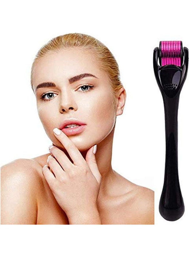 Healthy Care 540 Micro Needles Titanium Microneedle Derma Roller Needle Skin Care Black 25mm - Image 2