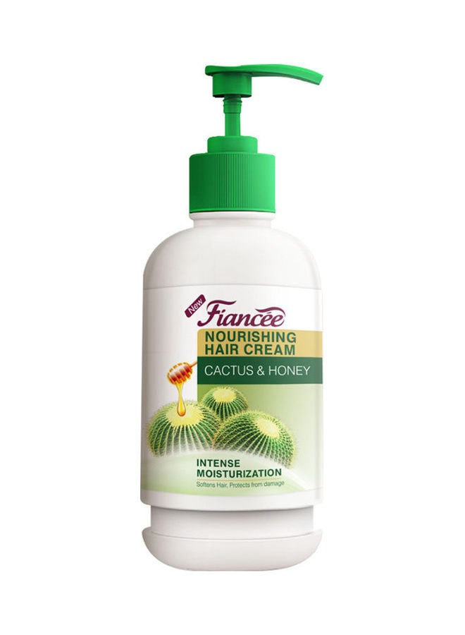 FIANCEE Hair Food Cream-Pump - Cactus & Honey Green 275ml