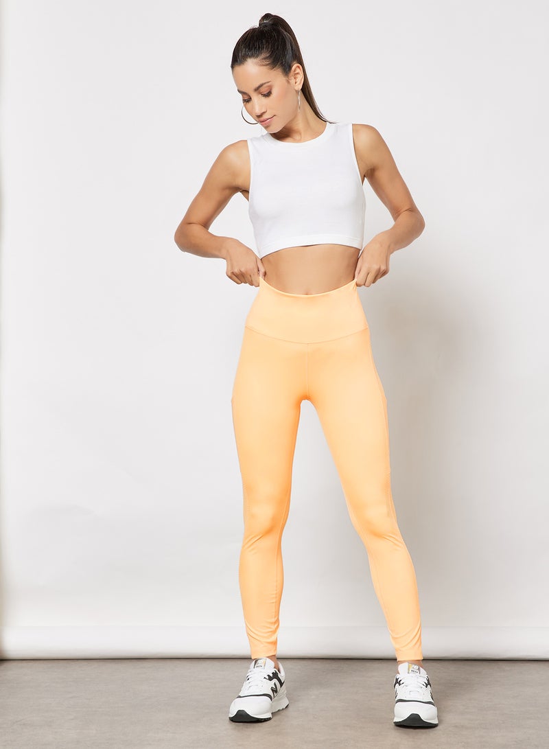 New Balance - All Terrain Running Legging Yellow - Image 1