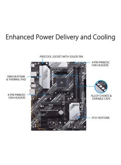 ASUS ROG STRIX B550-Plus Gaming Motherboard Black  - Image 2