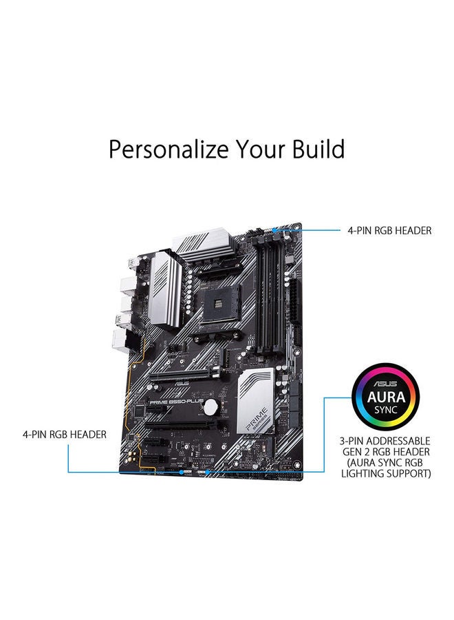 ASUS ROG STRIX B550-Plus Gaming Motherboard Black  - Image 4