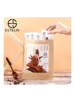 ESTELIN Pack of 7 100% Pure Natural Body Scrub Coffee 30grams  - Image 3