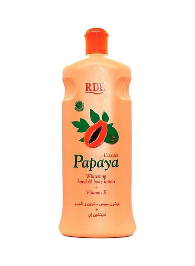 RDL Papya Whitening Hand And Body Lotion 1200ml  - Image 2