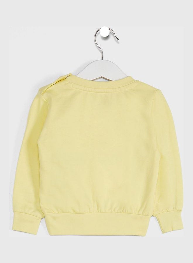 Disney - Infant Winnie The Pooh Sweatshirt Yellow - Image 1