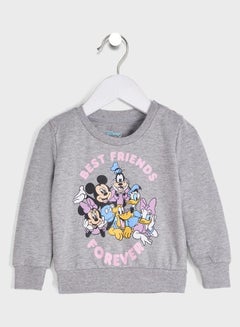 Infant Mickey & Friends Sweatshirt Grey