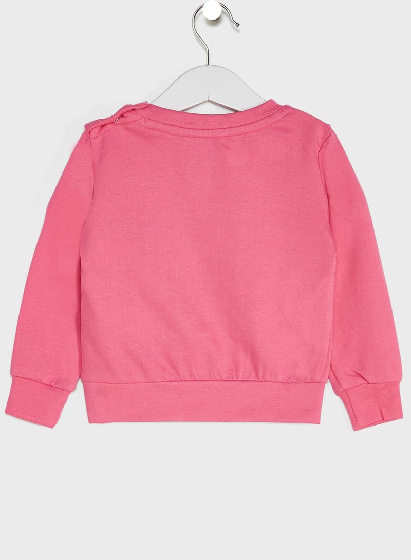 Disney - Infant Bambi Long Sleeves Sweatshirt Pink - Image 1