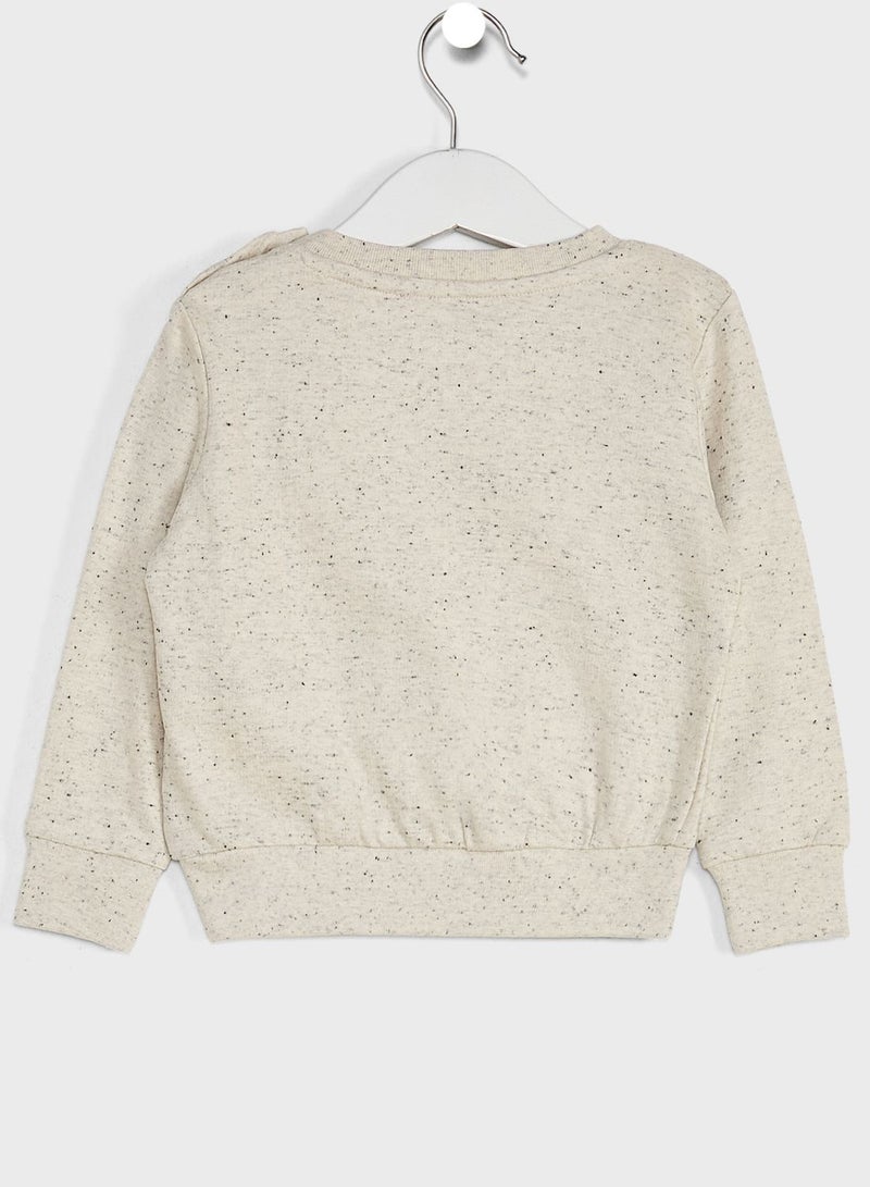 Disney - Infant Winnie The Pooh Sweatshirt Beige - Image 1