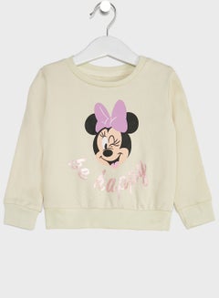 Infant Minnie Mouse Sweatshirt Beige