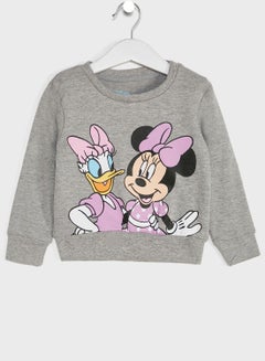 Infant Minnie & Daisy Sweatshirt Grey