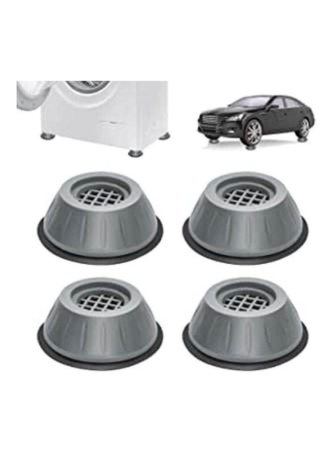 8Pcs Anti-Vibration Anti-Walking Pads For Washer And Dryer Grey  - Image 1