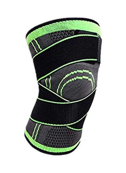 Compression Support Knee Sleeve with Adjustable Strap Knee Pad for Pain Relief Size L Pack Of 2 Lcm