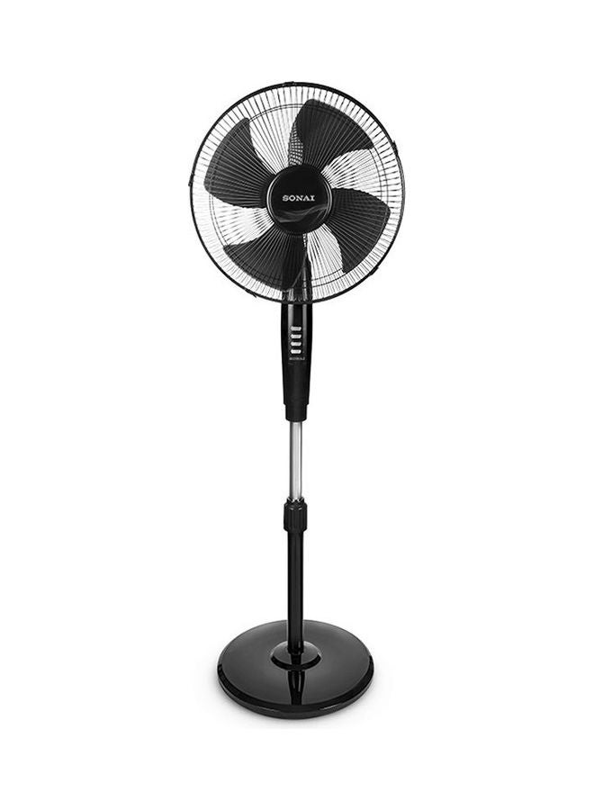 SONAI Stand Fan, 16 Inch, 3 Speed Settings, Black - MAR-1631 60 W MAR-1631 Black - v1645538968/N52744034A_1