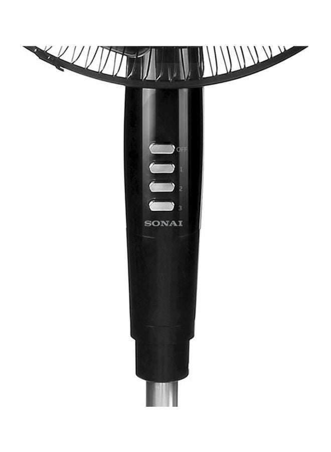 SONAI Stand Fan, 16 Inch, 3 Speed Settings, Black - MAR-1631 60 W MAR-1631 Black - v1645538968/N52744034A_3