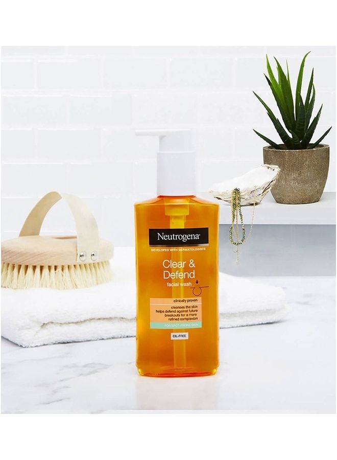 Neutrogena Pack Of 3 Face Wash Green, Orange, Pink 200ml - Image 4
