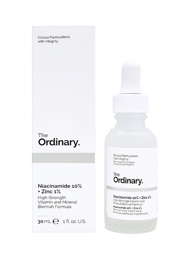 The Ordinary Niacinamide 10-Percent And Zinc 1-Percent Clear 30ml 
