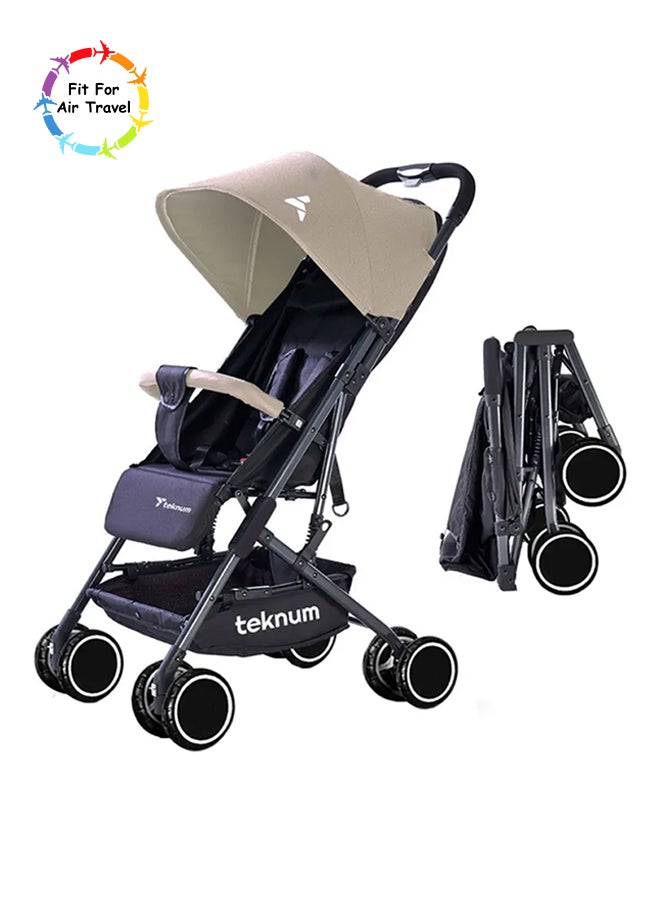 TEKNUM Yoga Lite Stroller - Ivory  - Image 1