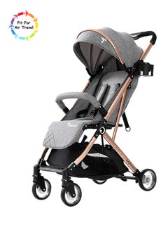 TEKNUM Explorer Travel Stroller - Melange Grey  - Image 1