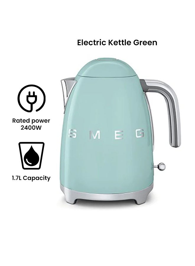 smeg 50's Retro Style Aesthetic Electric Kettle 1.7 L 2400.0 W KLF11PGUK Green  - Image 2