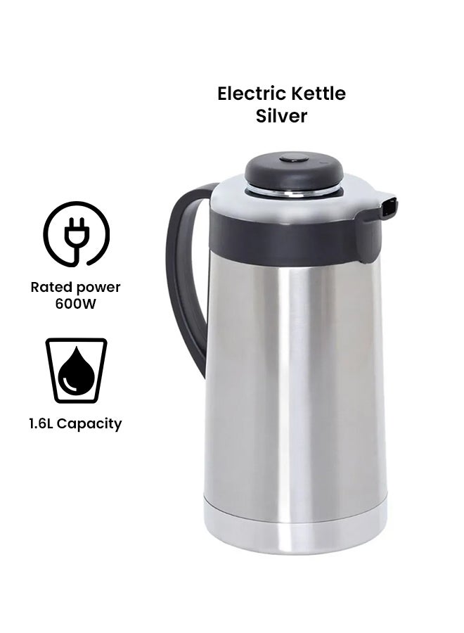 OMVF2016 Stainless Steel Vaccum Coffee Pot Silver