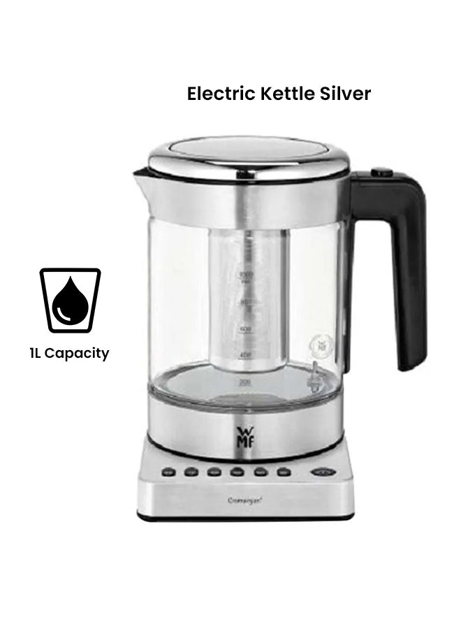 WMF Kitchen Minis Glass Kettle 1 L WMC-04-1318-0012 Silver  - Image 2
