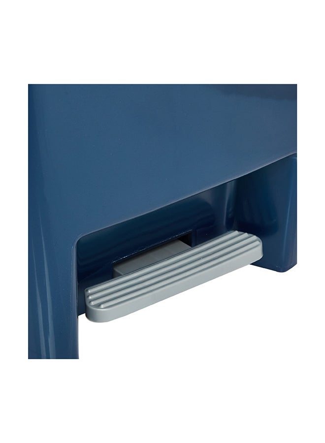 Cosmoplast - Step On Waste Bin with Pedal -Pearl Blue 50.0Liters - Image 1