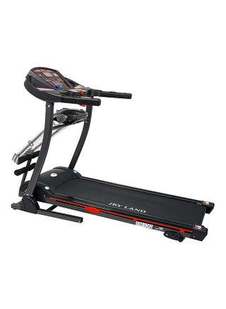 Fitness 4 In 1 Foldable Treadmill With Massager, Twister, Speaker & Sit-Up Bar- 3-yr Motor & Lifetime Frame Warranty EM-1242 - v1645592300/N15325242A_1