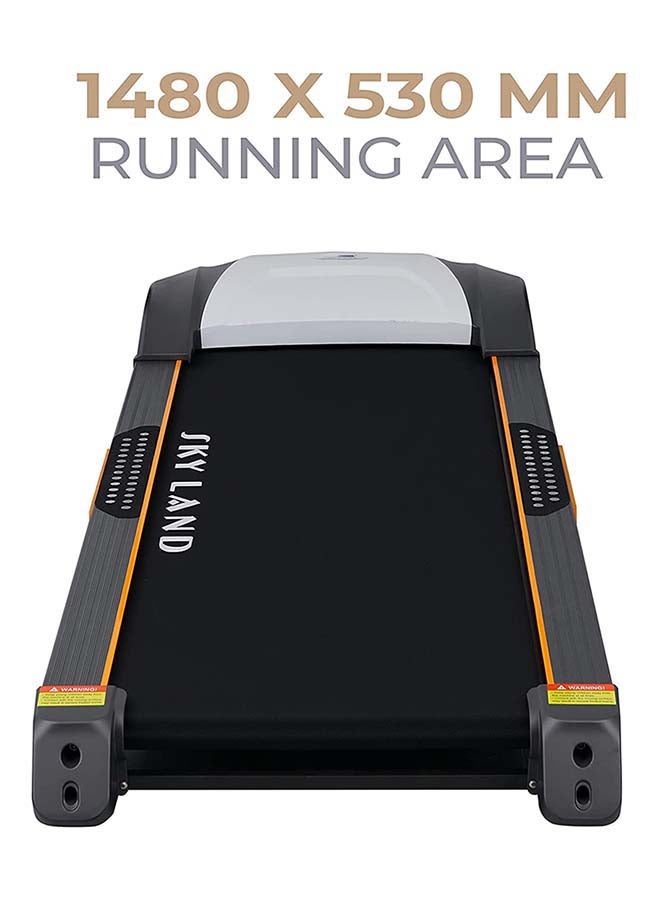 SkyLand Powerful Motorized Treadmill With Auto Incline And Built-In Fan EM-1273 212x142x87cm  - Image 4