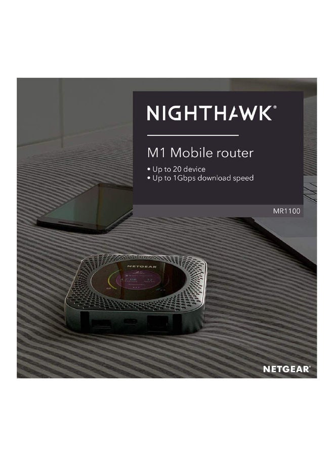 NIGHTHAWK M1 Gigabit LTE Mobile Router Black