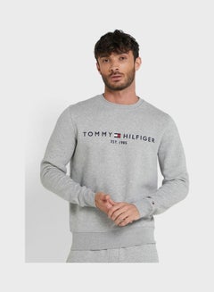 TOMMY HILFIGER Essential Sweatshirt Grey  - Image 1