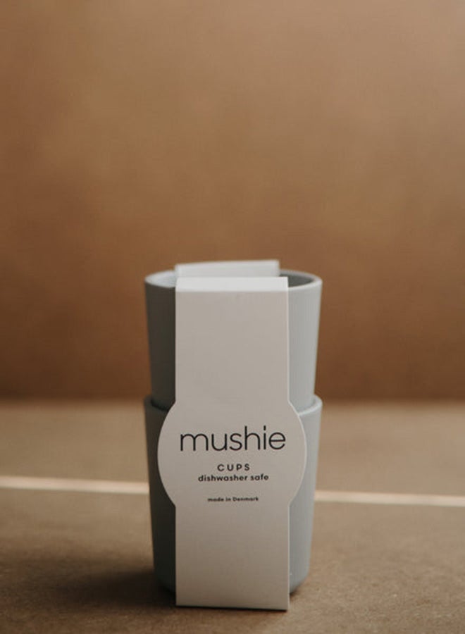 mushie Pack Of 2 Dinnerware Cup - Sage - Image 2