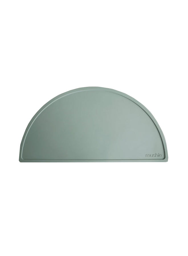 mushie - Silicone Feeding Placemat - Cambridge Blue - Image 1