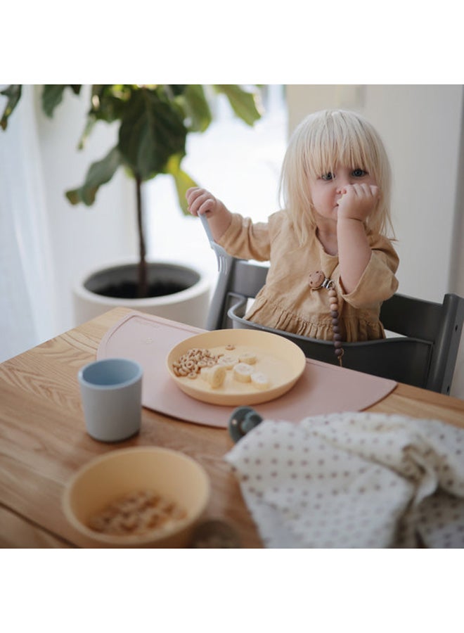 mushie Silicone Baby Place Mat - Blush - Image 3
