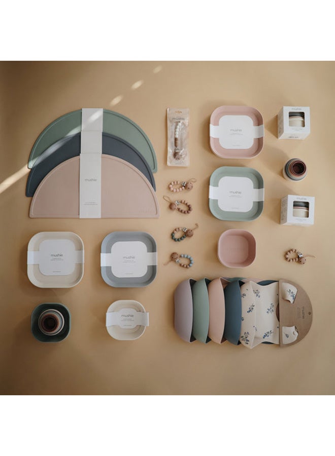 mushie Silicone Baby Place Mat - Blush - Image 4