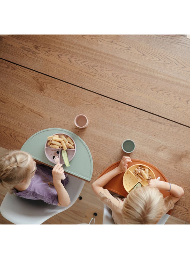 mushie - Silicone Feeding Placemat - Cambridge Blue - Image 1
