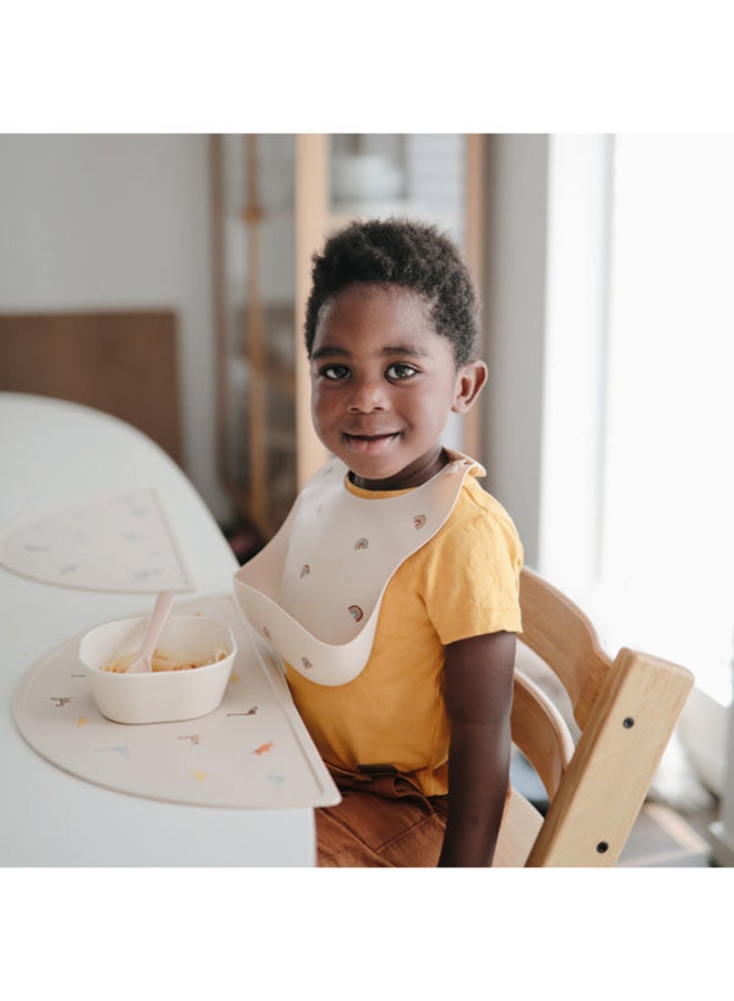 mushie Silicone Baby Place Mat - Dinosaurs - Image 3