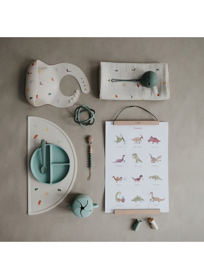 mushie Silicone Baby Place Mat - Dinosaurs - Image 5