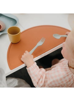 mushie Baby Fork And Spoon Set - Cloud  - Image 2