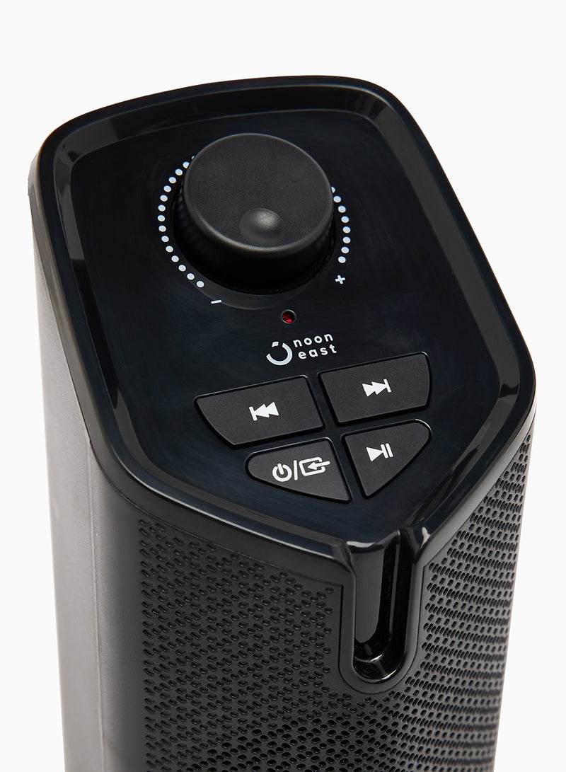 Noon East - 2.1CH Bluetooth Multimedia Wireless Speaker - With 12W Output, USB Playback, Bluetooth, Remote And LED Backlight EM-3202FT Black - Image 1