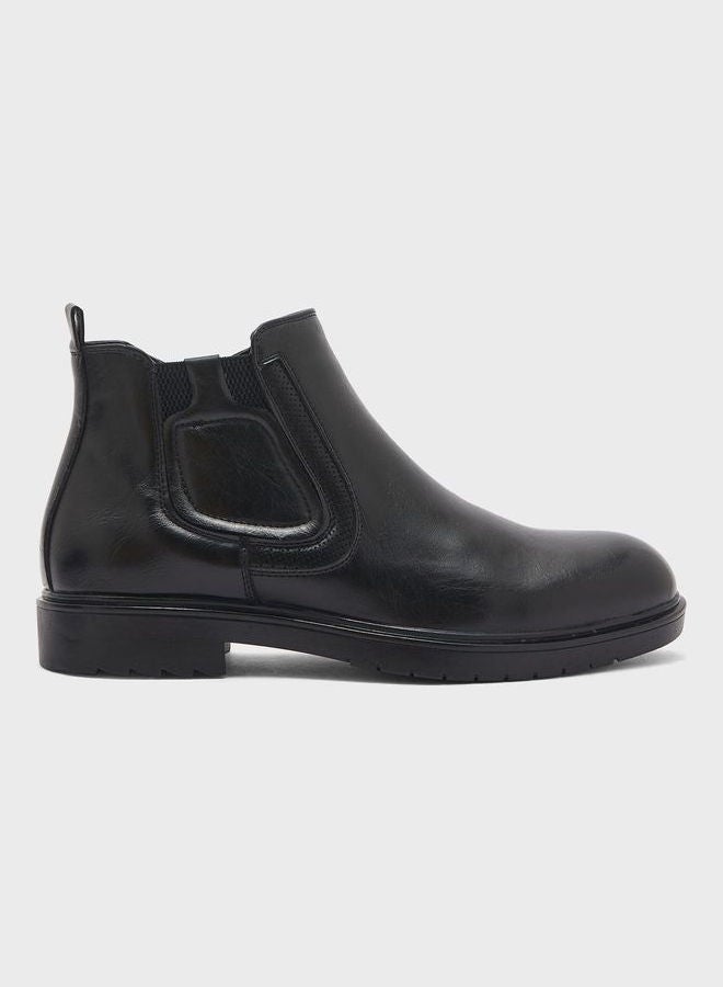 Robert Wood By Namshi - Chelsea Ankle Boots Black - Image 1