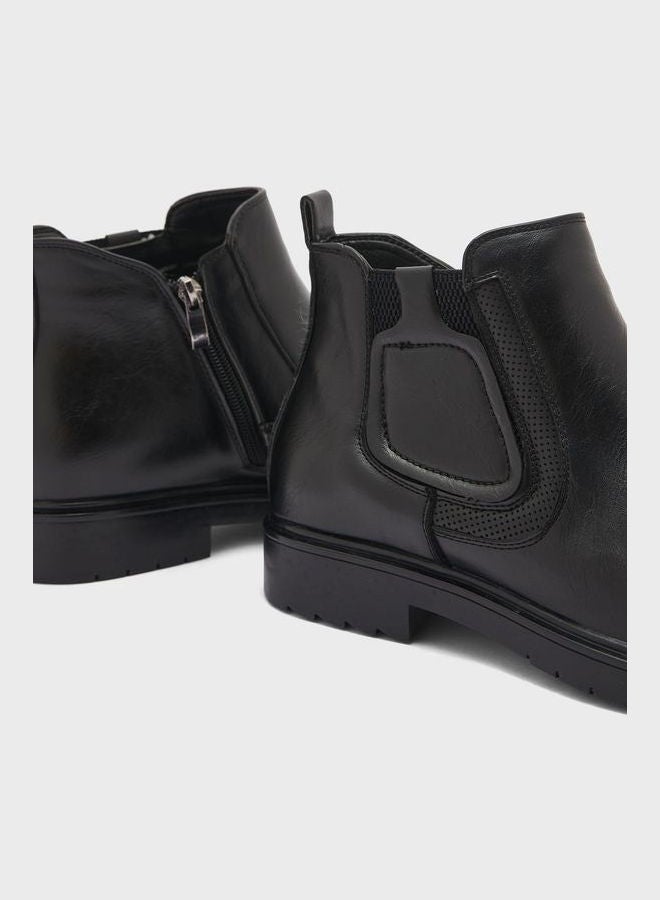 Robert Wood By Namshi - Chelsea Ankle Boots Black - Image 1