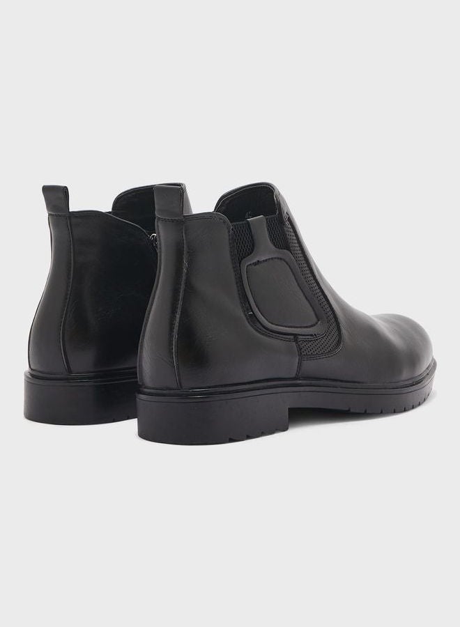 Robert Wood By Namshi - Chelsea Ankle Boots Black - Image 1