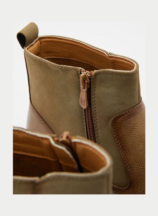 Robert Wood By Namshi - Chelsea Boots Beige - Image 1