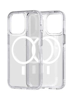 tech21 Evo Clear designed for iPhone 13 PRO case cover compatible with MagSafe with 12 feet drop protection Crystal Clear  - Image 5