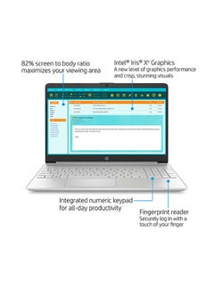 إتش بي لابتوب ‎15-dy2172 بشاشة مقاس 15.6 بوصة بدقة كاملة الوضوح ومعالج كور i7-1165G7 من الجيل الحادي عشر/ ذاكرة رام سعة 16 جيجابايت/ محرك أقراص SSD سعة 1 تيرابايت/ بطاقة رسومات إنتل أيريس XE/ نظام ويندوز 11 هوم/ إصدار عالمي اللغة الإنجليزية فضي  - Image 2