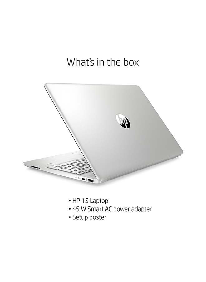 إتش بي - لابتوب ‎15-dy2172 بشاشة مقاس 15.6 بوصة بدقة كاملة الوضوح ومعالج كور i7-1165G7 من الجيل الحادي عشر/ ذاكرة رام سعة 16 جيجابايت/ محرك أقراص SSD سعة 1 تيرابايت/ بطاقة رسومات إنتل أيريس XE/ نظام ويندوز 11 هوم/ إصدار عالمي اللغة الإنجليزية فضي - Image 1