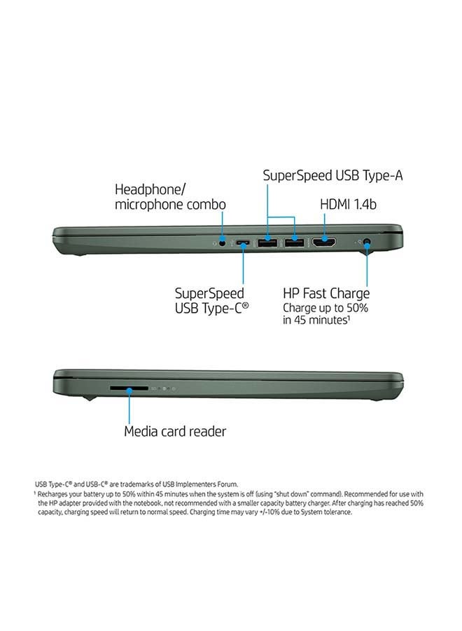 HP - 14-DQ2088WM (Upgraded Version) Laptop With 14-Inch Full HD Display, 11th Gen Core i5-1135G7 Processor/16GB RAM/512GB SSD/Intel Iris Xe Graphics/Windows 11 Home English/Arabic CAMO - Image 1