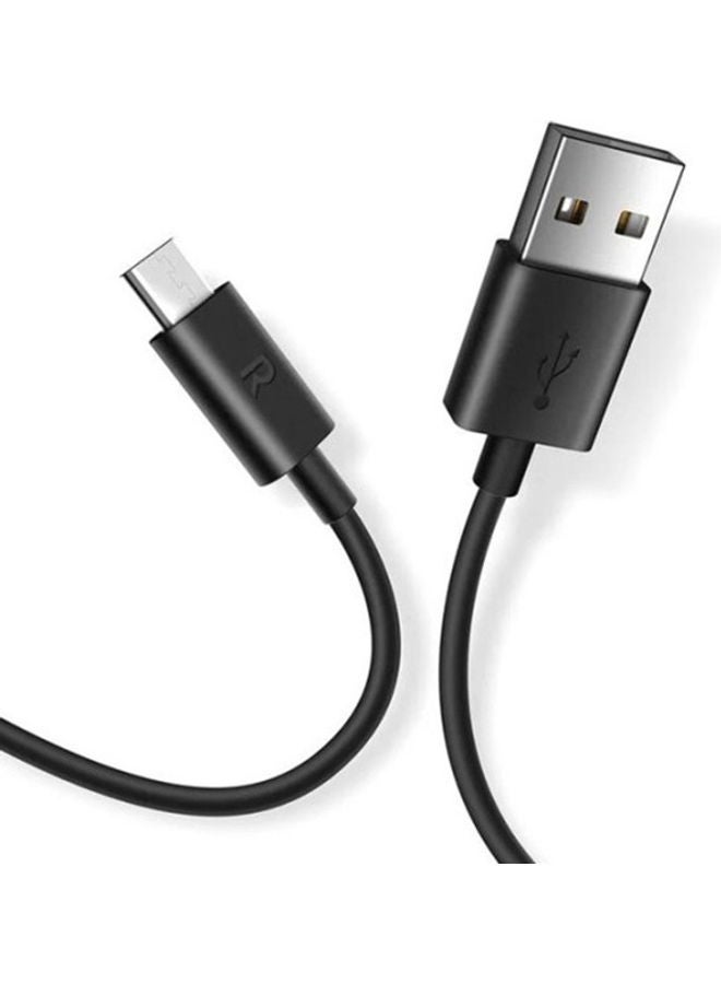 RP-CB043 1m/3.3ft, USB-A to Micro-B USB Cable Black