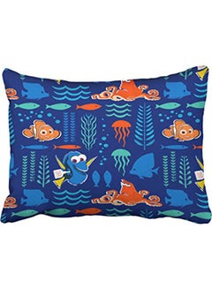 Pillowcases Finding Dory Sea Pattern Fashion  Cushion Cover Decorative Pillowcase Polyester Combination combination Multicolour 40x40cm