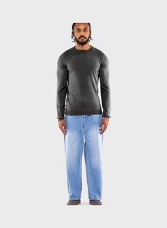 Blue Age Essential Knitted Sweatshirt Grey  - Image 1