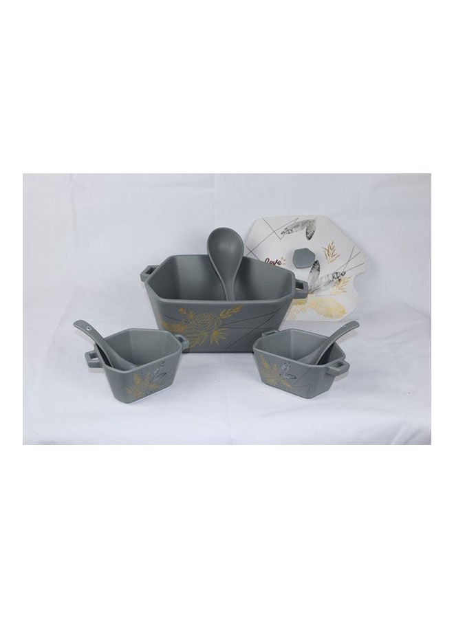 الملكة طقم شوربة 16 قطعة بورسلين - Image 2